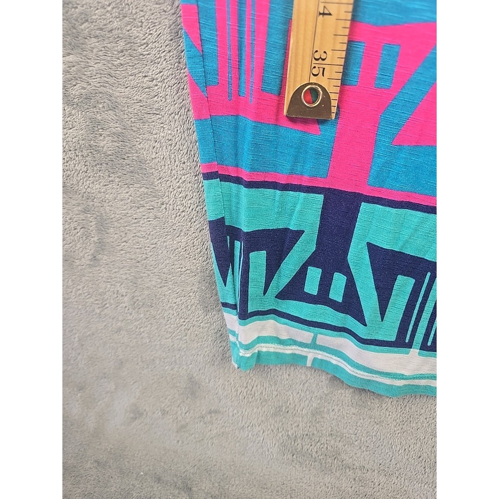 Tori Richard Honolulu Dress Small Isla Lobos Karley Tropical Summer Stretch NWT - Picture 9 of 9